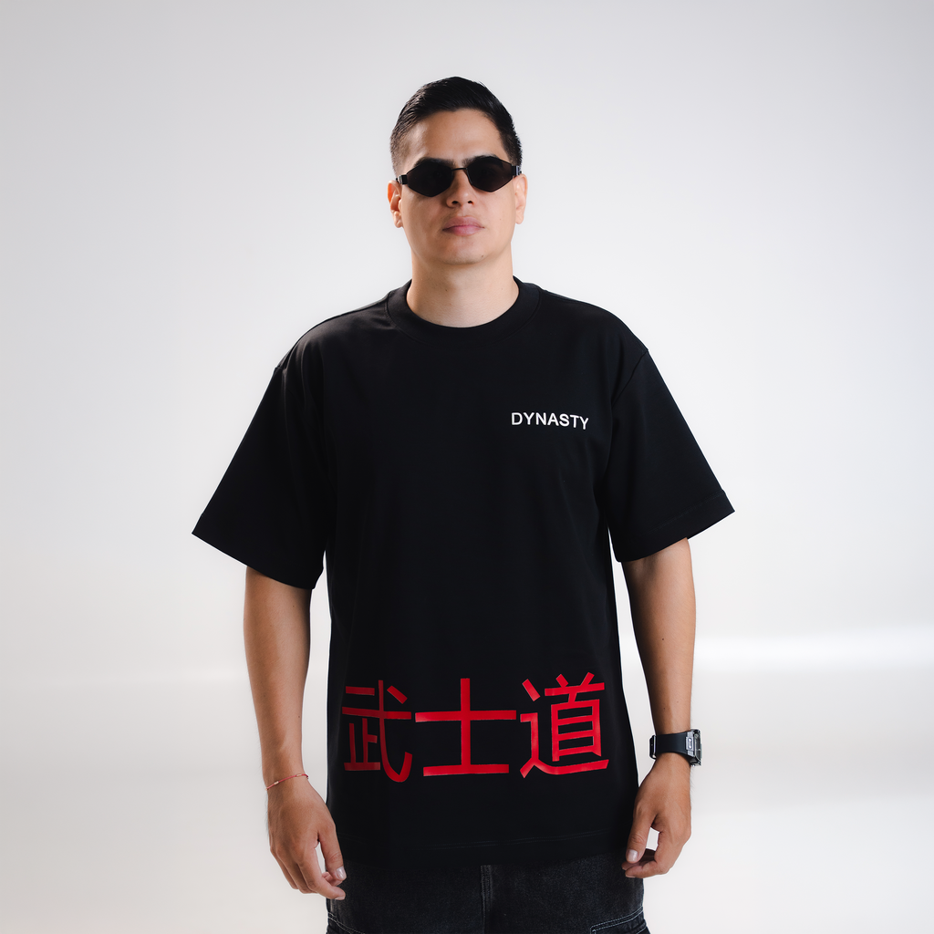 01´ DYNASTY ORIGINS FOUNDATION TEE BLACK
