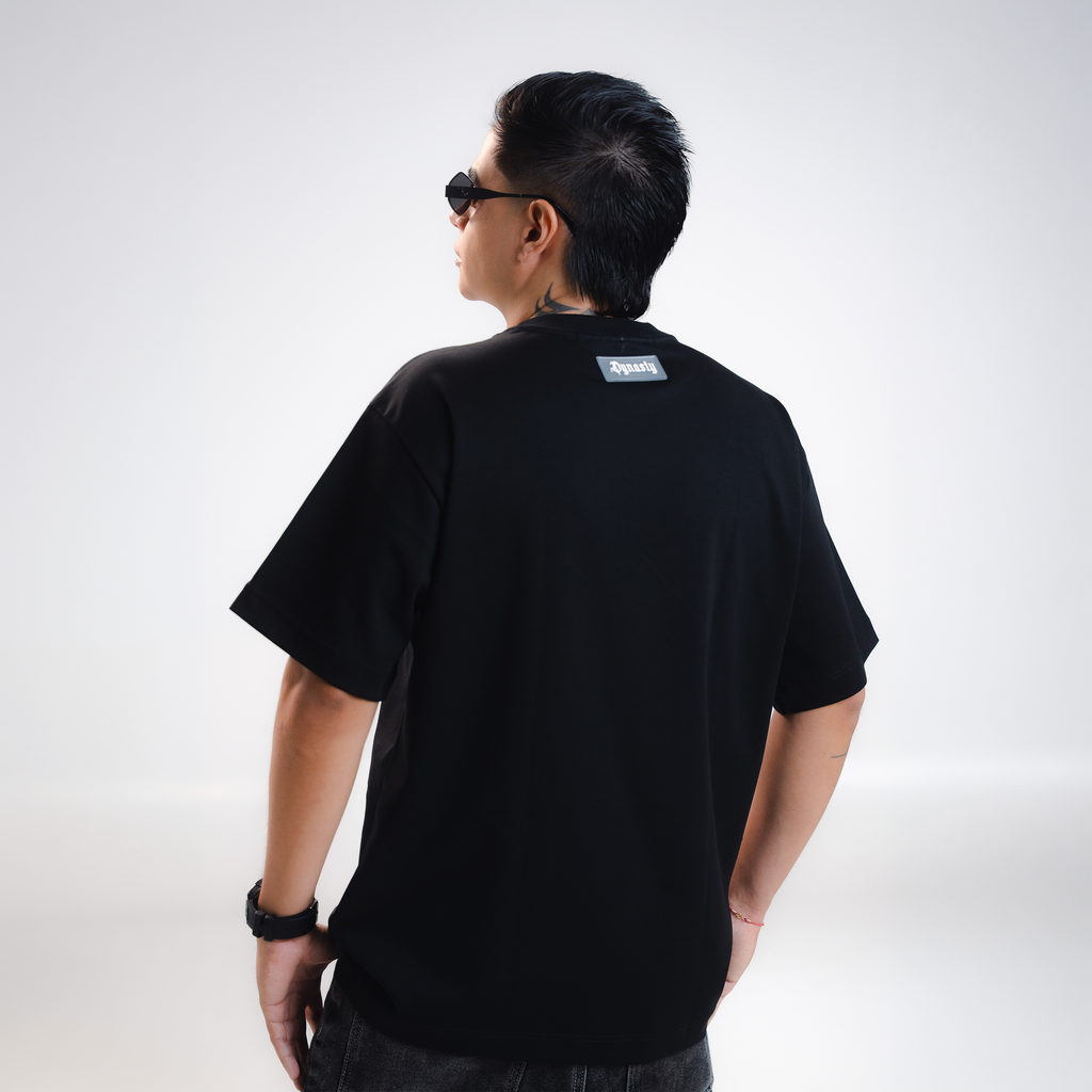 01´ DYNASTY ORIGINS FOUNDATION TEE BLACK