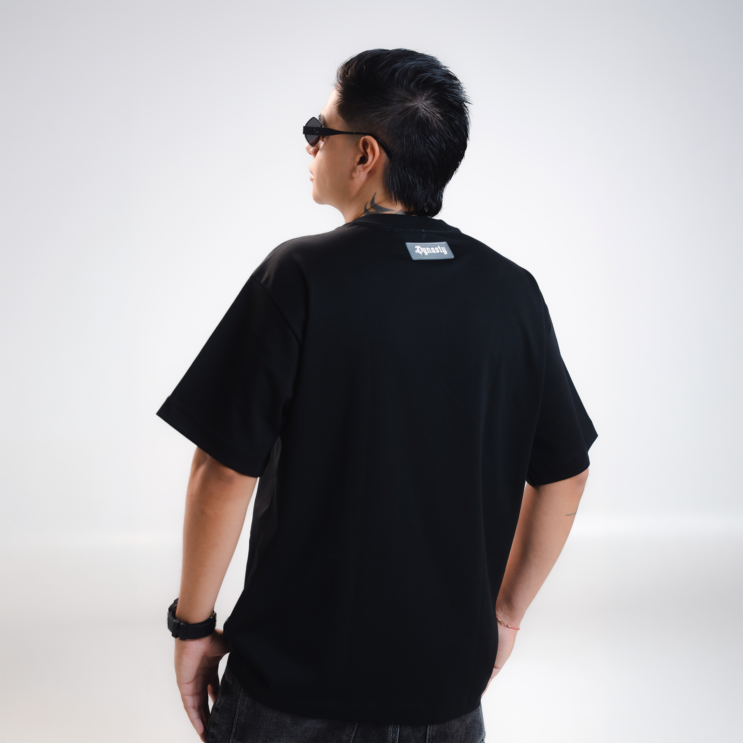 01´ DYNASTY ORIGINS FOUNDATION TEE BLACK