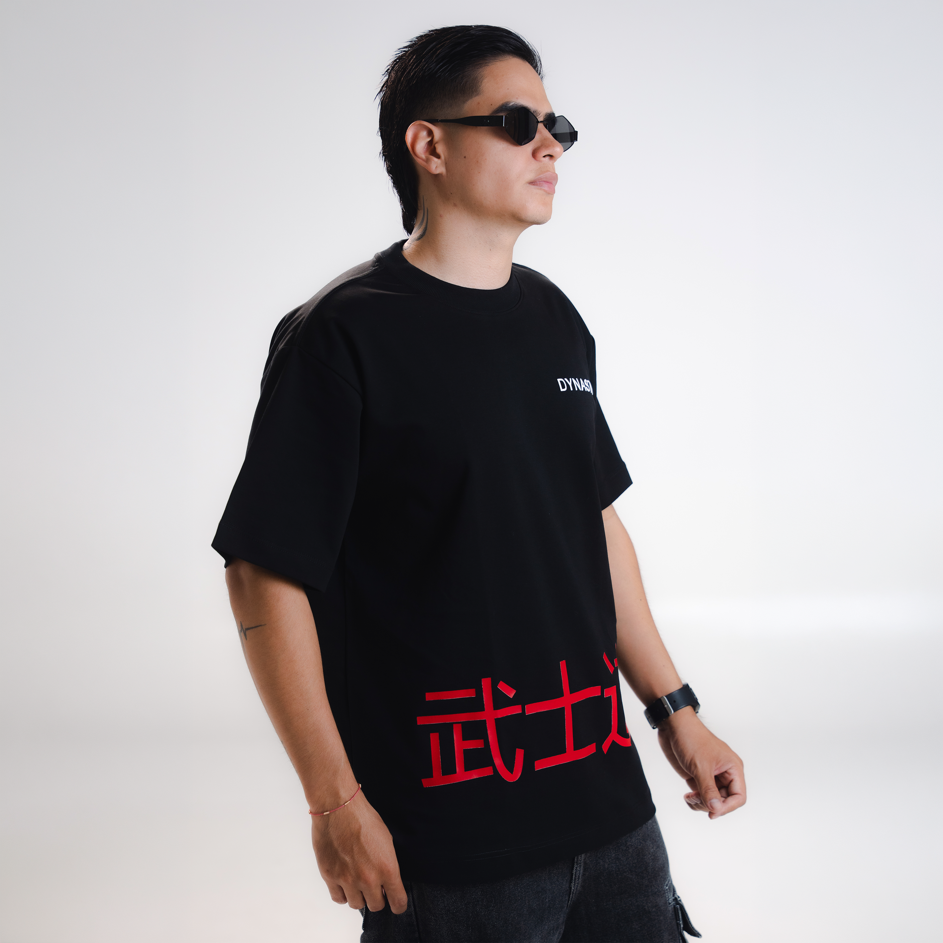 01´ DYNASTY ORIGINS FOUNDATION TEE BLACK